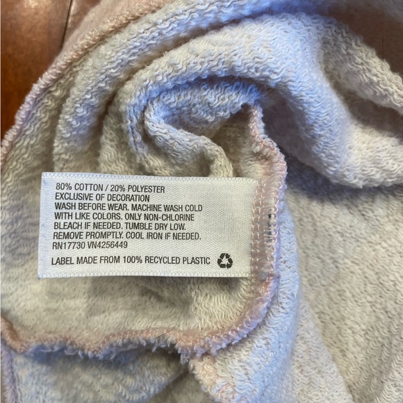 4T Pink Chevron Terry Cloth-like Dress - Picture 4 of 4